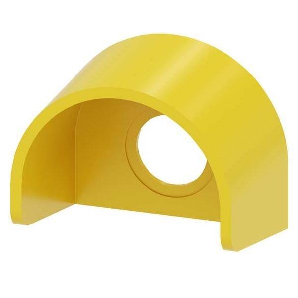 Siemens 3SU19000DY300AA0 Schutzkragen f.Not-Halt-Pilzdruckt. gelb Kunst. Industriematerial