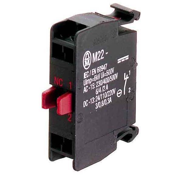 EATON M22-CK10 Kontaktelement 1S 216384 Frontbefestigung Federzug. Industriematerial