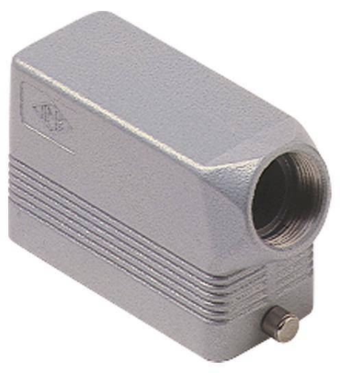 ILME Tüllengehäuse Gr.77.27 MHO 16 L25 Alu 2Bolzen 1xM25 seitlich Industriematerial Steckverbinder