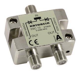 KATH Verteiler 2fach EBC 10 5-2400MHz 4/5/6/8dB Install.Baumaterial Antennen Antennen-Zub.allgem.