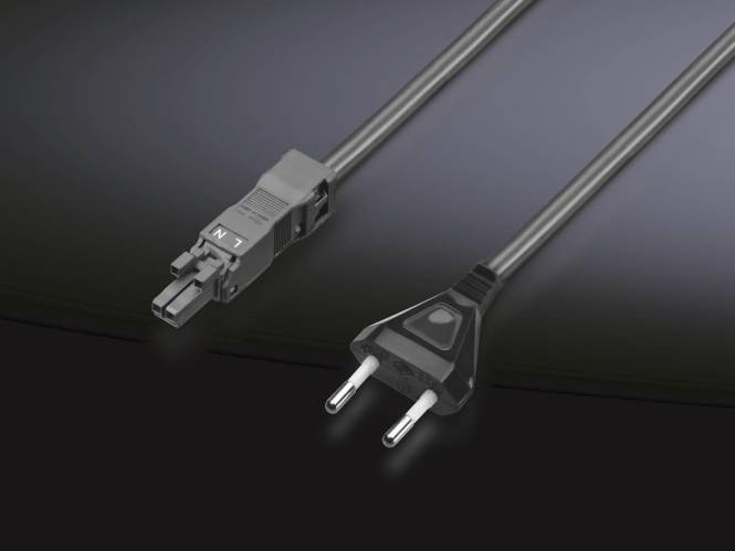 Rittal PDU Netzkabel mit DK 7859010 Eurostecker Industriematerial Schaltschränke