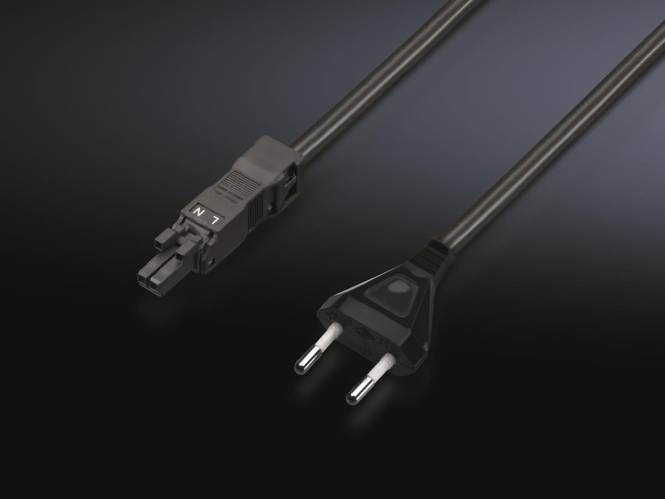 Rittal PDU Netzkabel mit DK 7859010 Eurostecker Industriematerial Schaltschränke