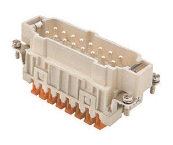 ILME Stifteinsatz Gr.77.27 CSHM 16 16P+PE Silber SQUICH 16A 500V Industriematerial Steckverbinder