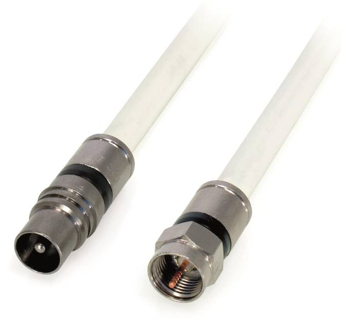 Televes Anschlusskabel 1,5m FS-KS2015 >90dB F-Stecker/IEC-Stecker Install.Baumaterial Antennen