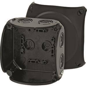 Hensel Kabelabzweigkasten bis KF 0400 B 4qmm o.Klemme schwarz Install.Baumaterial Inst.Dosen