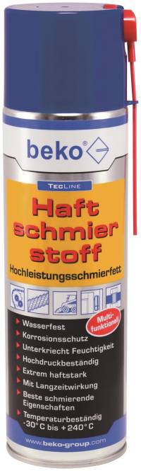 BEKO Haftschmierstoff 2981500 !!! 500ml Spray-Dose TecLine Install.Baumaterial Befestigungsmaterial