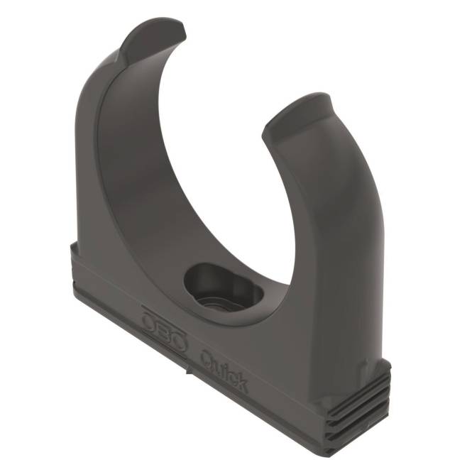 OBO 2955 M50 SW Quick-Schelle M50 PP tiefschwarz RAL9005 2149579 (Inhalt 25 Stück)