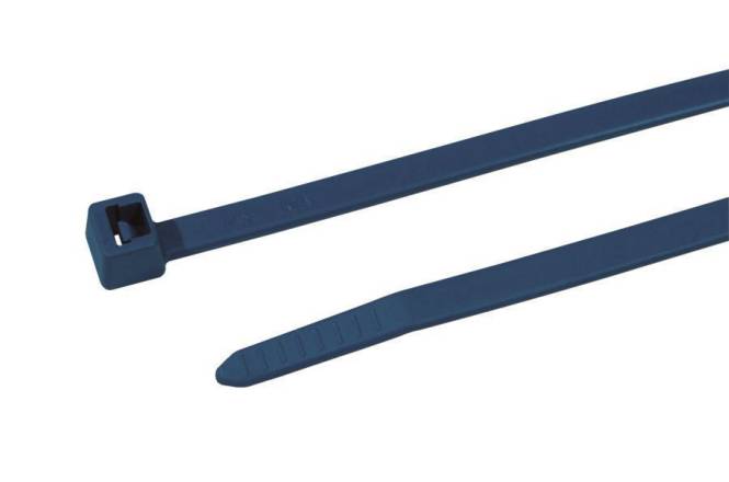 Hellermann MCT50L-PA66MP-BU(100) Kabelbinder 380x4,7mm blau 111-00831 (Inhalt 100 Stück)