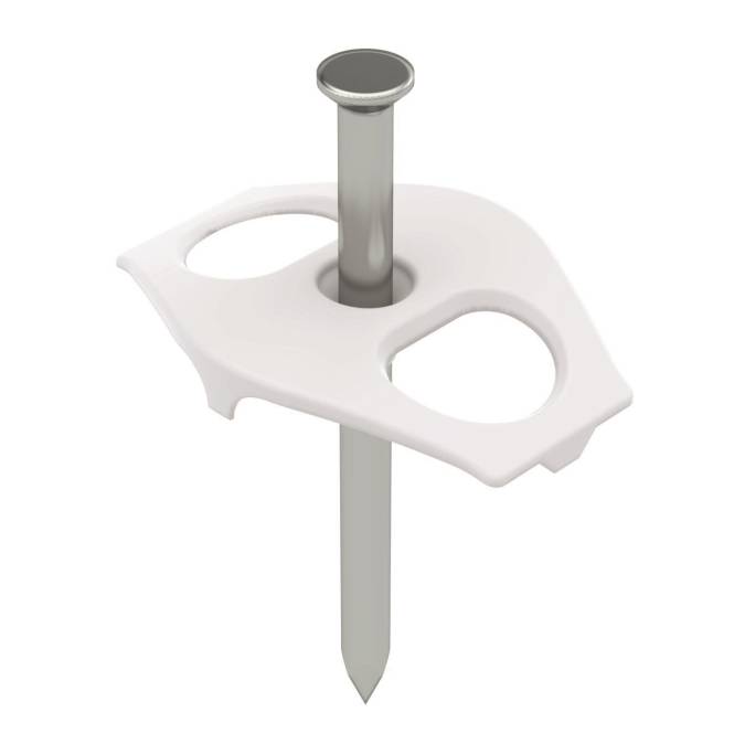 OBO 1996 50 Nagel-Fix 3,5x50mm PP transparent 2222841 (Inhalt 100 Stück) Install.Baumaterial