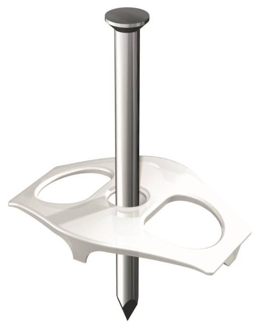 OBO 1996 40 Nagel-Fix 3x40mm PP transparent 2222833 (Inhalt 100 Stück) Install.Baumaterial