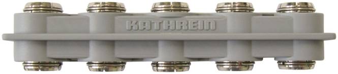 KATH 5-fach Steckverbinder F EMU 250 für EXR/EXE 25xx Install.Baumaterial Antennen