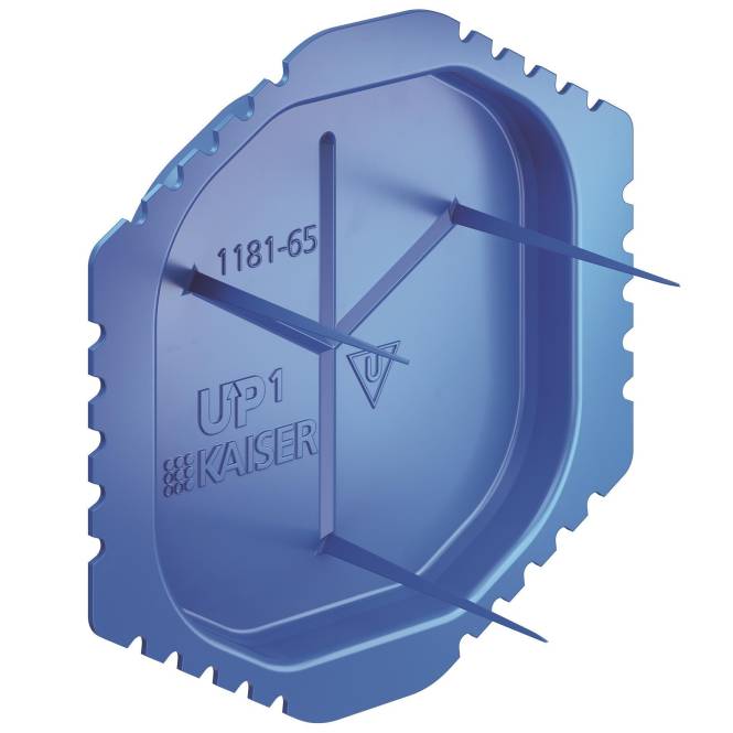Kaiser UP Signaldeckel UP1 1181-65 f.Einbauöffnung d=60mm (Inhalt 50 Stück) Install.Baumaterial