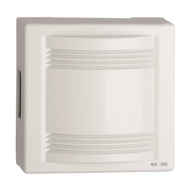 GRO Gong mit Doppelklang 165 Bw 44165 weiss Install.Baumaterial Hauskomm/Batt/Sicher