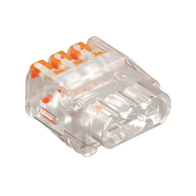 OBO 61 325 FL Uniklemme 3 starre-flexible Leiter 0,2-2 2054454 (Inhalt 75 Stück)