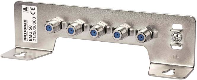 KATH F-Erdungsblock 5fach EMU 50 Install.Baumaterial Antennen Antennen-Zub.allgem.