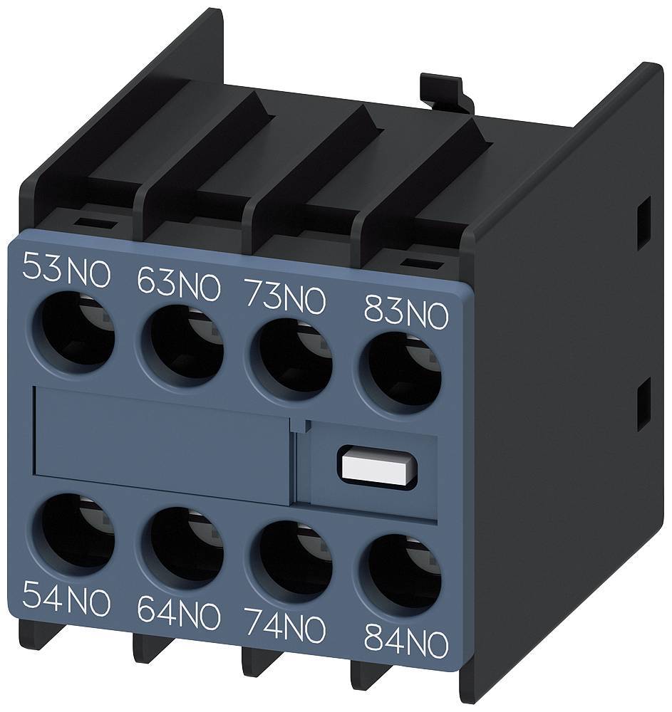 Siemens 3RH29111GA40 Hilfsschalterblock 4S S00 front Schraubanschluss Industriematerial