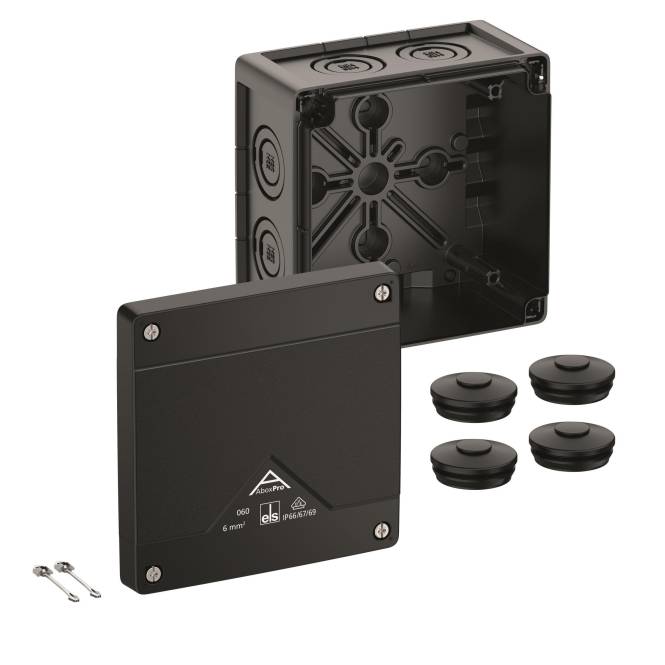 Spelsberg Abox Pro 060-L/sw Abzweigkasten Schutzart 40600001 Install.Baumaterial Inst.Dosen