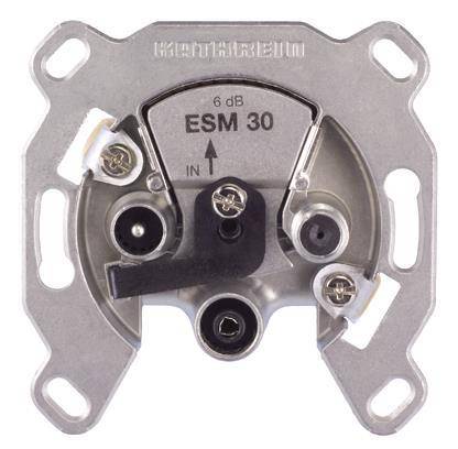 KATH Modem-Durchschleifdose ESM 32 3fach Install.Baumaterial Antennen Antennen-Zub.allgem.