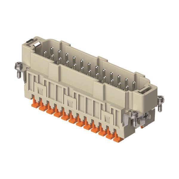 ILME Stifteinsatz Gr.104.27 CSHM 24 24P+PE Silber SQUICH 16A 500V Industriematerial Steckverbinder