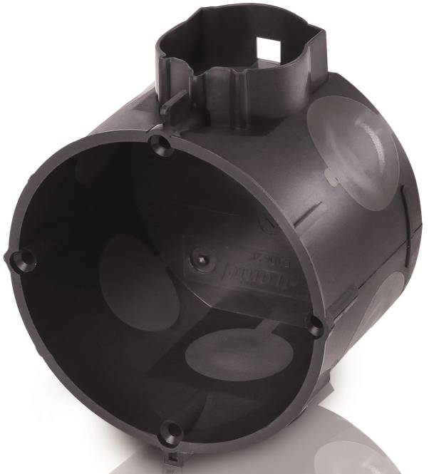 FTRO UP Gerätedose, winddicht, E1062K 46mm tief Rohrstutzen 25mm, 4 (Inhalt 25 Stück) Inst.Dosen