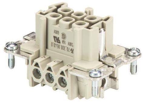 WIEL Buchseneinsatz 70.300.0640.0 VPE 1 VPE 1 Industriematerial Verbindungstechnik Steckverbinder