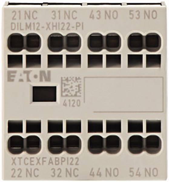 EATON DILM12-XHI22-PI 199458 Hilfsschalterbaustein 4p Ith=16A Industriematerial Ind-Schaltgeraete