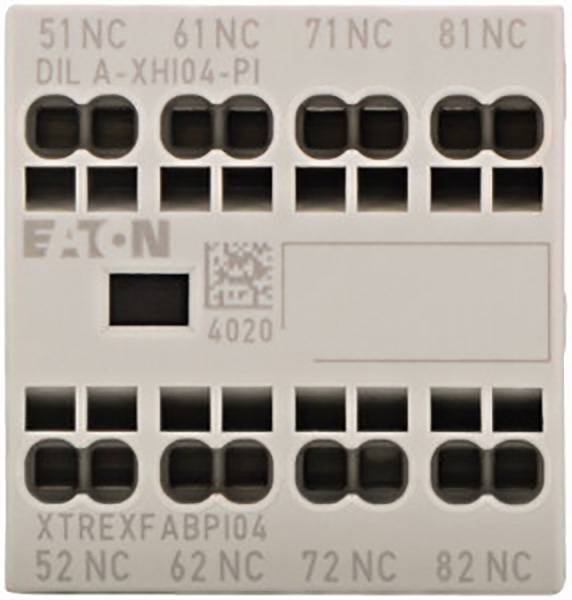 EATON DILA-XHI04-PI 199321 Hilfsschalterbaustein 4p Ith=16A Industriematerial Ind-Schaltgeraete
