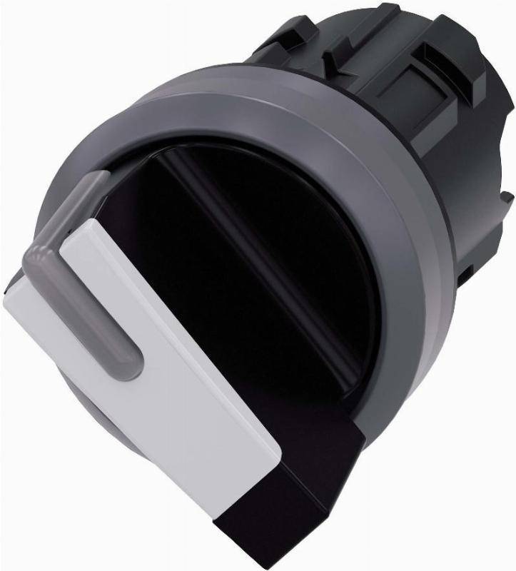 Siemens 3SU10322BC600AA0 Knebelschalter beleuchtbar 22mm rund schwarz Industriematerial