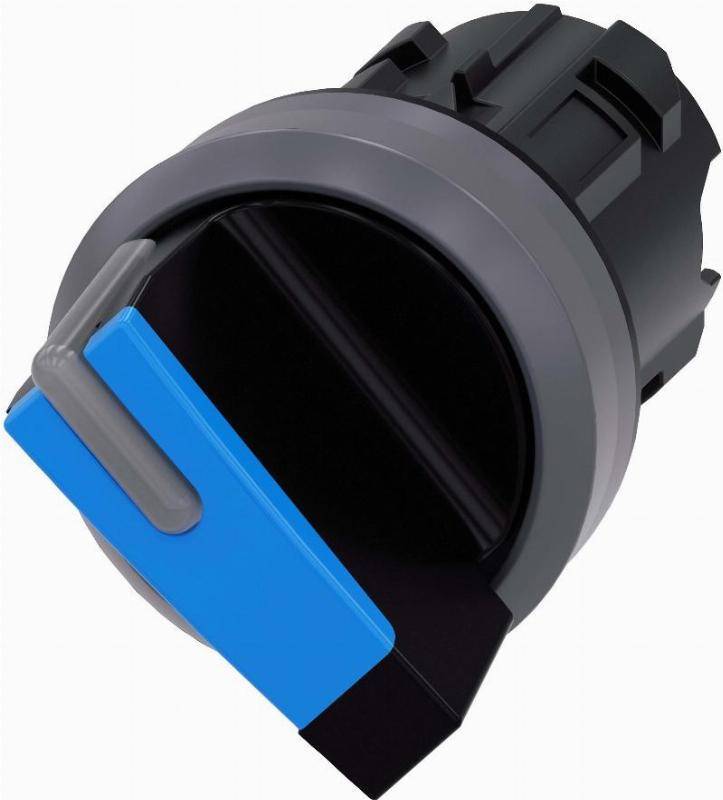 Siemens 3SU10322BC500AA0 Knebelschalter beleuchtbar 22mm rund blau Industriematerial