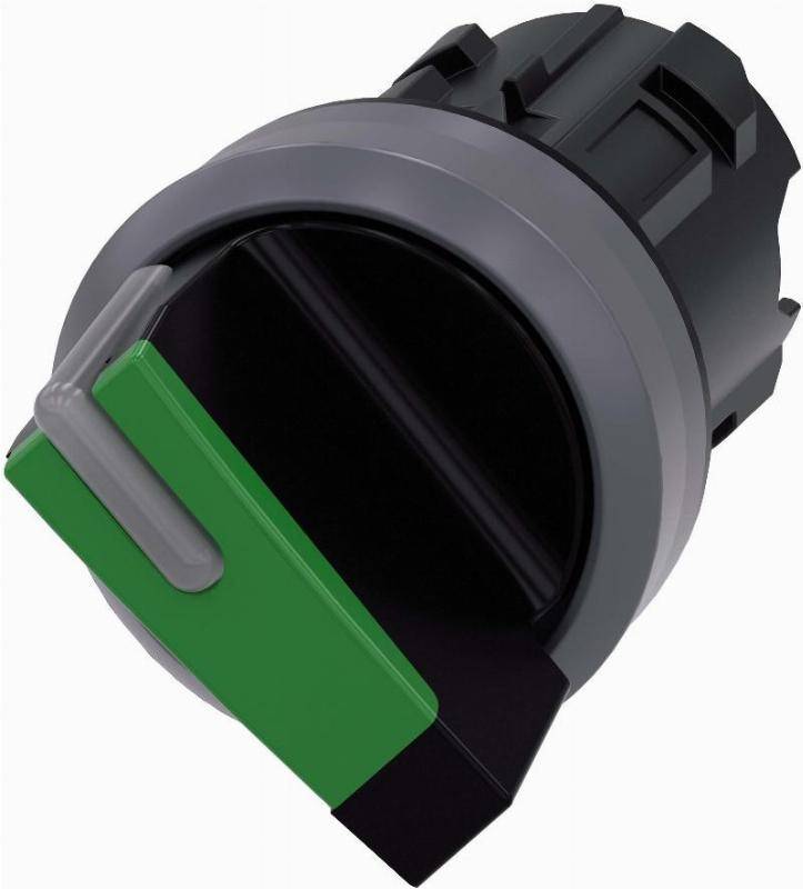 Siemens 3SU10322BC400AA0 Knebelschalter beleuchtbar 22mm rund grün Industriematerial