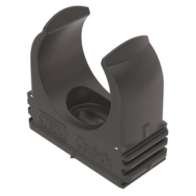 OBO 2955 M25 SW Quick-Schelle M25 PP tiefschwarz RAL9005 2149567 (Inhalt 100 Stück)