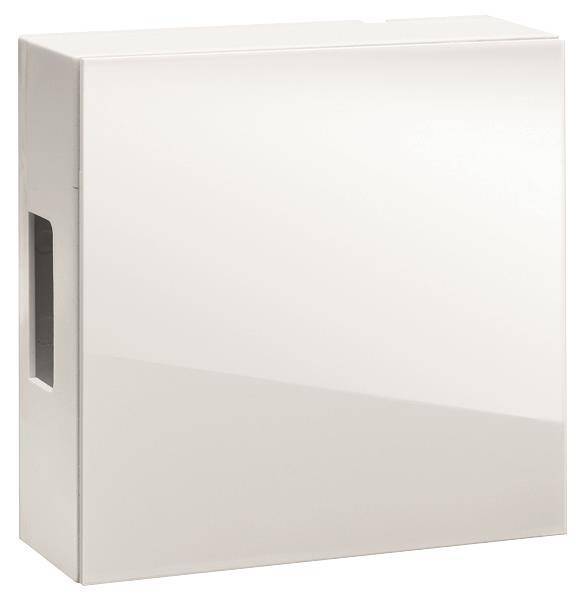 GRO Elektromech. Gong weiss 44466 2 Klangplatten 8-12V 466A BW/W Install.Baumaterial