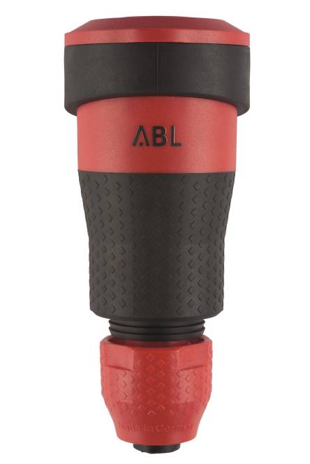 ABL Professional Kupplung 100000106 SCHUKO Elamid-2K rot sv IP54 Typ 1590 Install.Baumaterial