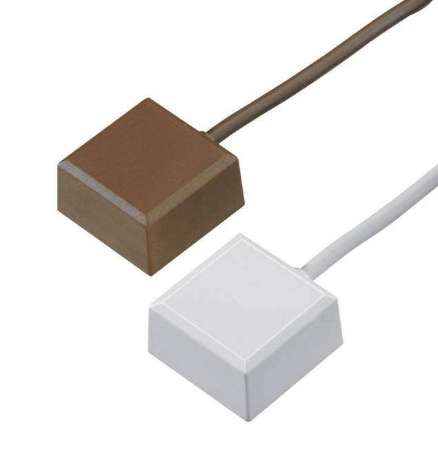 ABUS Passiver Glasbruchmelder FU7300W pot.frei -weiss Install.Baumaterial Hauskomm/Batt/Sicher