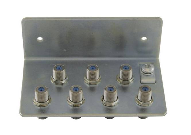 Televes Erdungswinkel ERD7N für 7 HF-Kabel 401103 Install.Baumaterial Antennen Antennen-Zub.allgem.