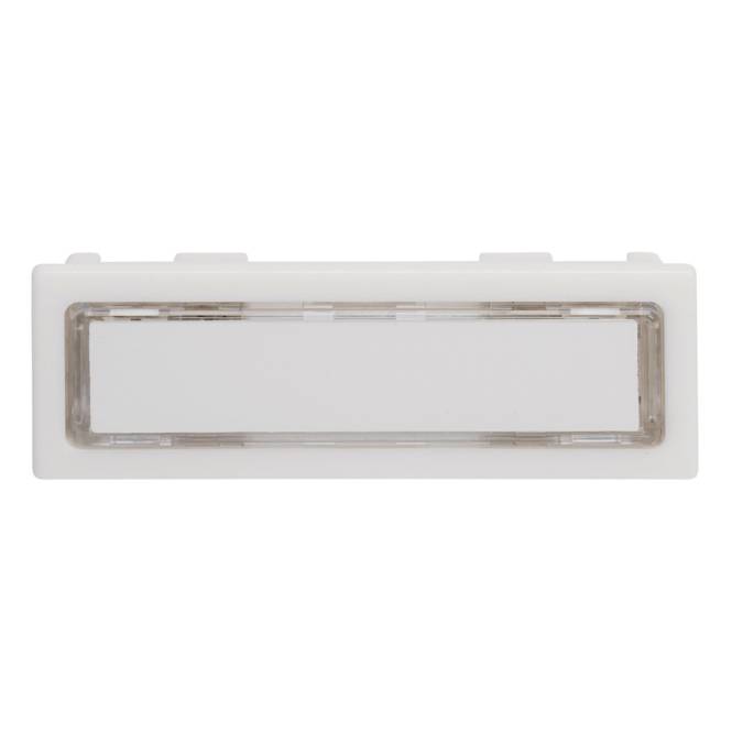 RENZ Kombitaster Lira 97-9-85116 weiss 65x22mm Install.Baumaterial Hauskomm/Batt/Sicher