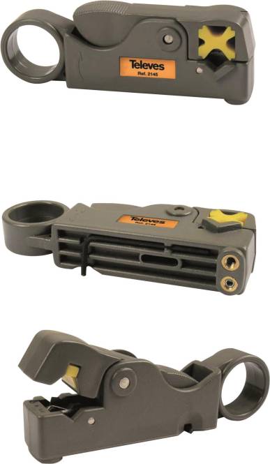Televes Kabelabisolierwerkzeug FCS10 Install.Baumaterial Antennen Antennen-Zub.allgem.