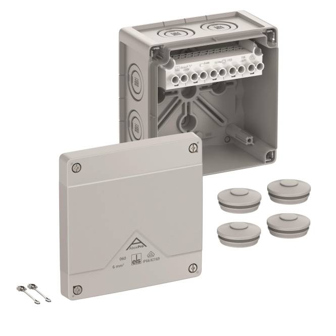 Spelsberg Abzweigkasten Abox Pro 060-6² Schutzart IP66/IP67/IP69 max.6² 40642001 Inst.Dosen