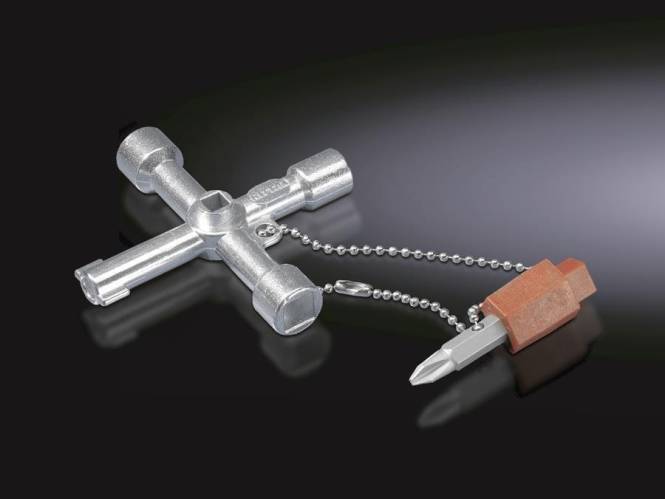 Rittal Universal-Schlüssel SZ 2549500 Industriematerial Schaltschränke Schaltschr.Gehäuse