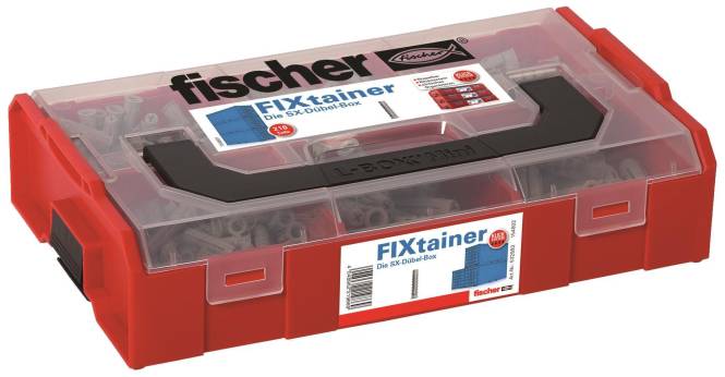 Fischer FIXtainer SX-Dübel-Box 532892 Install.Baumaterial Befestigungsmaterial