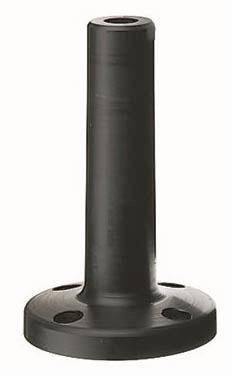 Werma Fuß m.integriertem Rohr 97584010 70x110 schwarz Industriematerial Ind-Schaltgeraete