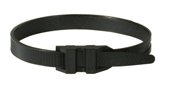 Legrand 031916 Kabelbinder Colson schwarz außenverzahnt 9x262mm UV-best. (Inhalt 100 Stück)