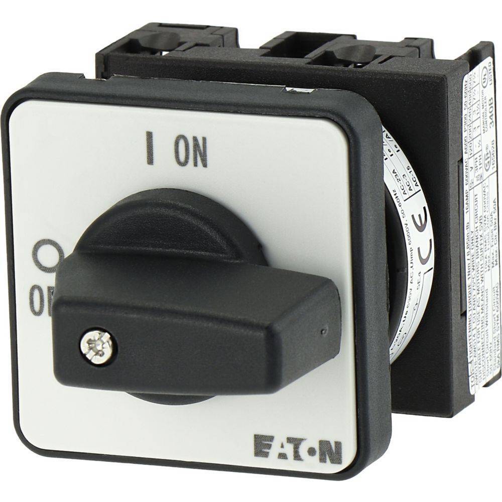EATON T0-1-102/E EIN-AUS Schalter 088709 2p 20A 90° Einbau Industriematerial Ind-Schaltgeraete
