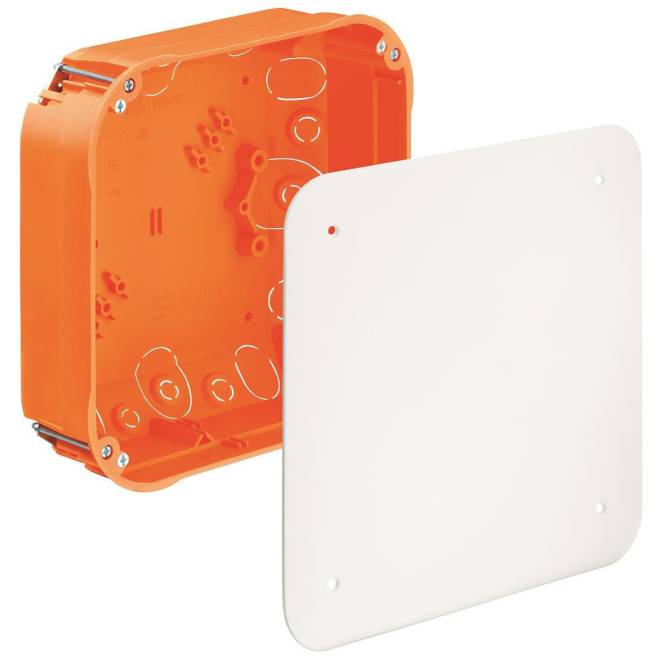 KAIS Abzweig-Kasten 9196-91 incl.Schraubdeck 160x160 Install.Baumaterial Verlegesys/Verbi.Mat