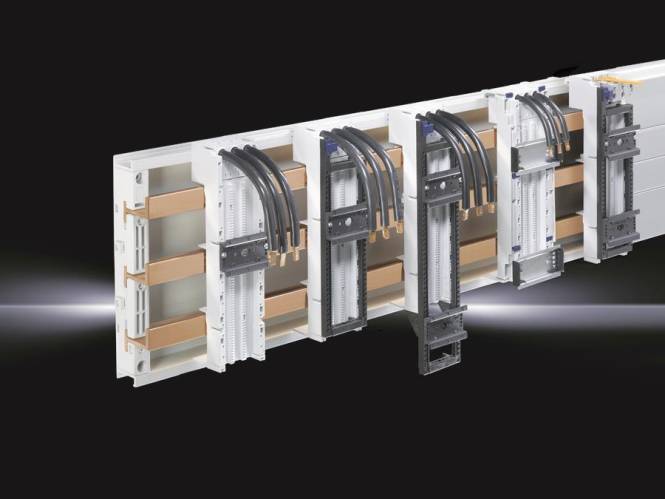 Rittal OM-Adapter 40A AWG8 SV 9340720 55x208mm 1TS Industriematerial Schaltschränke