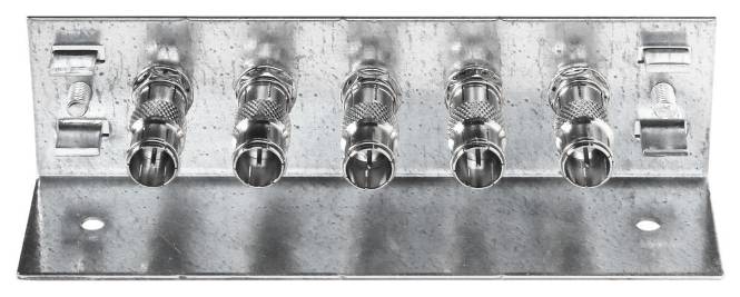 AXING Erdungswinkel einreihig QEW 5-12 Quickfix 5-fach Erdung u. Pot.-ausgleich Install.Baumaterial