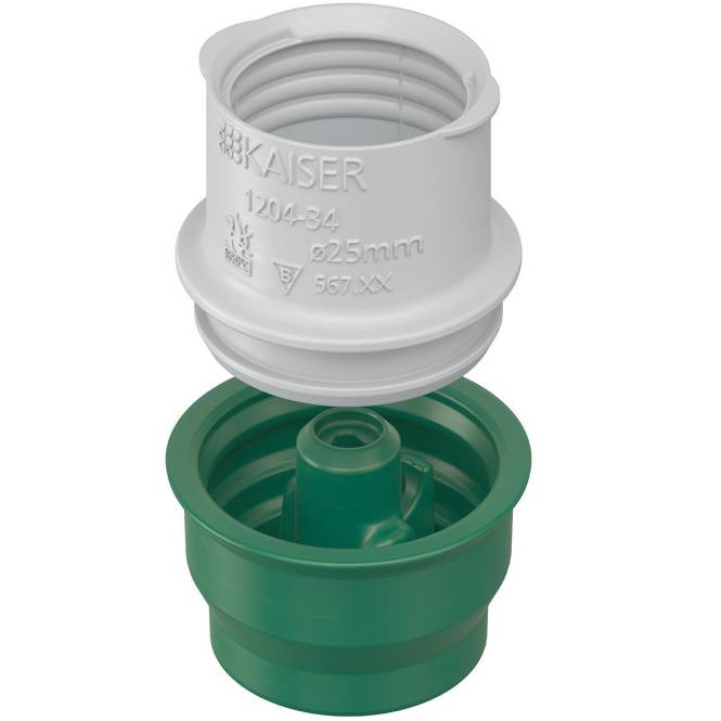 KAIS End- u. 1204-34 Übergangstülle M25 (Inhalt 25 Stück) Install.Baumaterial Inst.Dosen