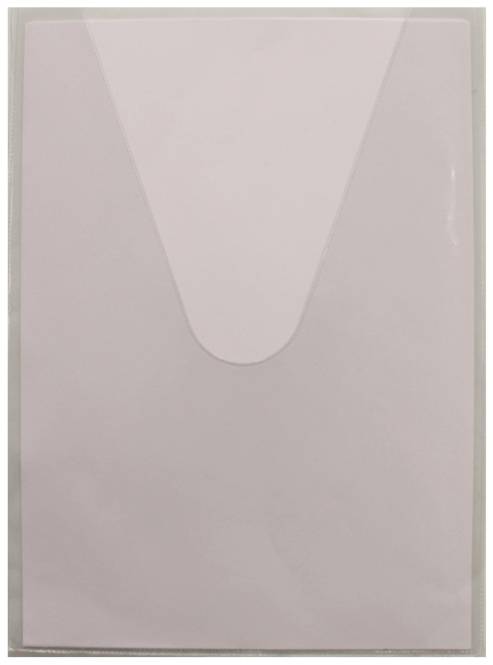 ELMEKO Schaltplantasche DIN A4 ST-A4-F hoch Folie transparent VE=10Stk 71ST40VE Industriematerial