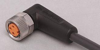 IFM Kabeldose abgewinkelt M8 3pol EVC147 DC PNP silikon/-halogenfrei 2m Kabel Industriematerial