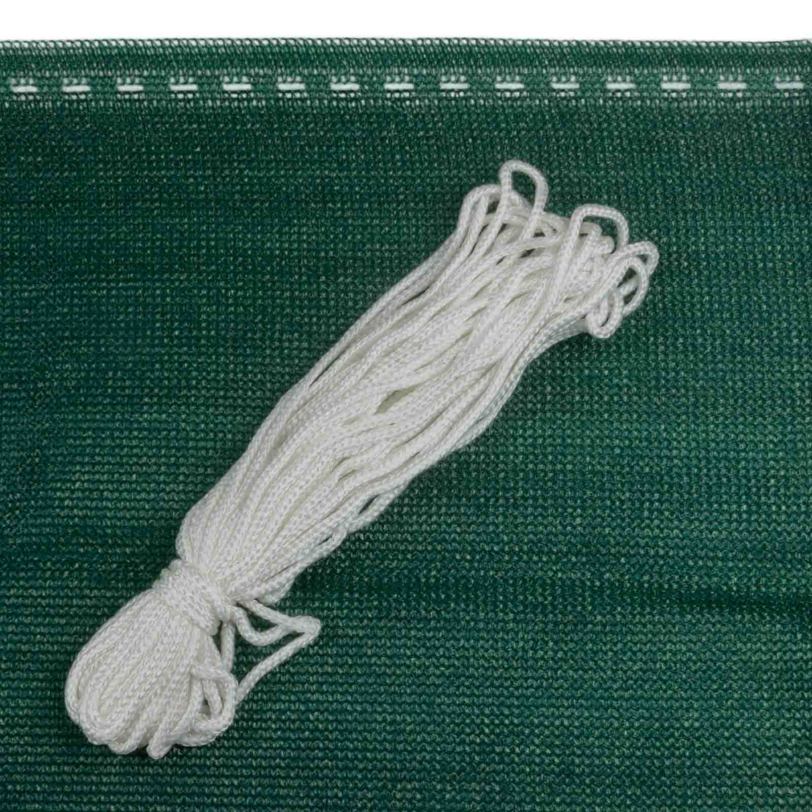 Zaunsichtschutz Blickschutz Balkonsichtschutz HDPE grün 1,50m hoch; 25m lang